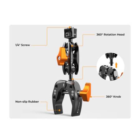 K&F Concept KF4530 MS13 - modułowy uchwyt montażowy, ramię Magic Am